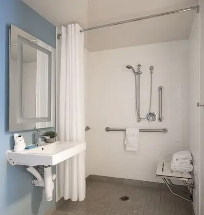 Deluxe Oda, 2 Çift Kişilik Yatak, Engellilere Uygun (Roll-In Shower, Smoke Free)