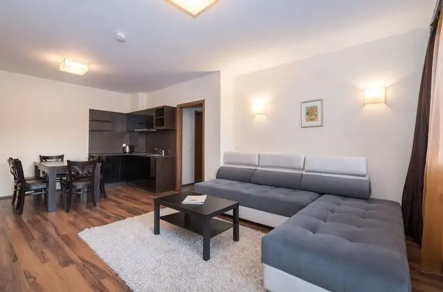 Apart Daire, 2 Yatak Odası, Küçük Mutfak (Free Mineral Pool, Saunas, Steam bath)