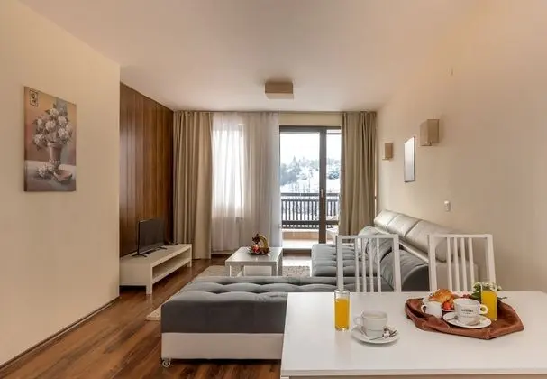 Apart Daire, 2 Yatak Odası, Küçük Mutfak (Free Mineral Pool, Saunas, Steam bath)