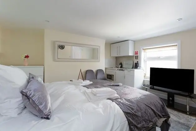 Deluxe Apart Daire, Banyolu/Duşlu, Avlu Manzaralı (Flat 3)