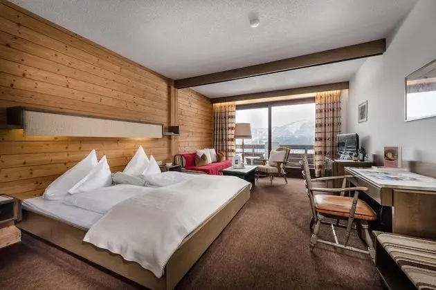 Tek Büyük Yataklı Oda, Anti Alerjik, Dağ Manzaralı (Tannenzapfen)