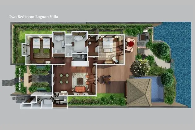 Villa, 2 Yatak Odası