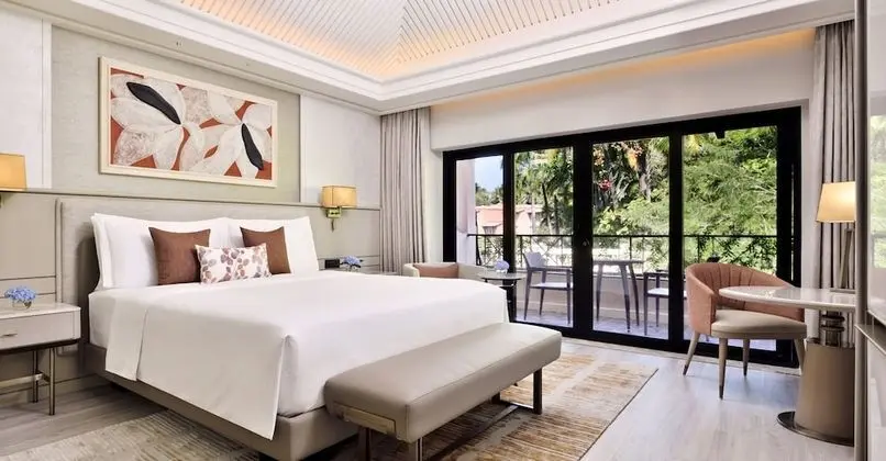 Deluxe Oda, 1 En Büyük (King) Boy Yatak, Balkon, Lagün Manzaralı