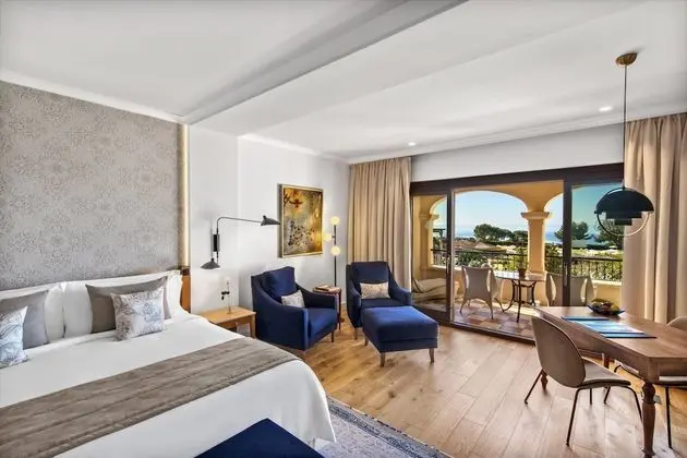 Junior Süit, 1 En Büyük (King) Boy Yatak, Balkon, Deniz Manzaralı
