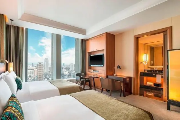 Deluxe Oda, 2 Çift Kişilik Yatak, Sigara İçilmez, Şehir Manzaralı