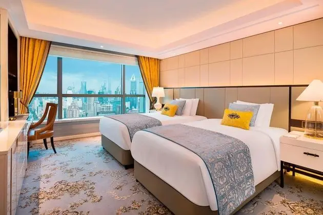 Deluxe Oda, 2 Çift Kişilik Yatak, Sigara İçilmez, Şehir Manzaralı