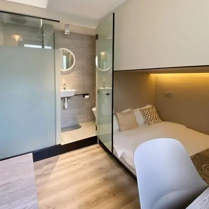 Tek Büyük Yataklı Oda, Penceresiz (SHORT OVERNIGHT, 13 hours: 6PM-7AM)