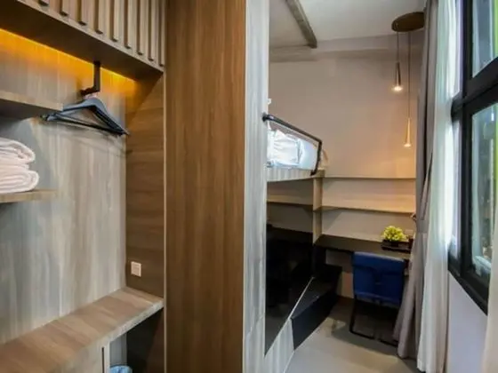 Cabin M, Shared bathroom