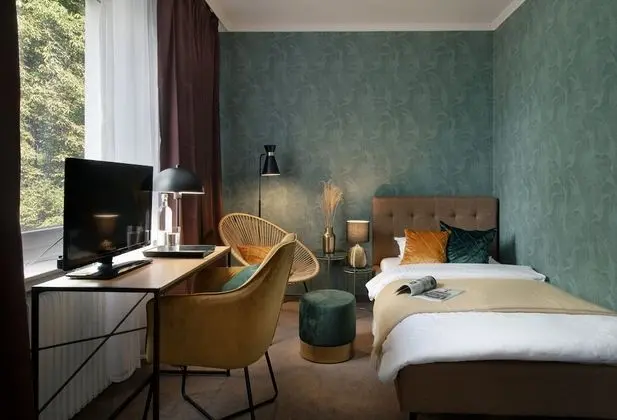 Comfort Tek Kişilik Oda, 1 Yatak Odası, Sigara İçilmez, Bahçe Manzaralı