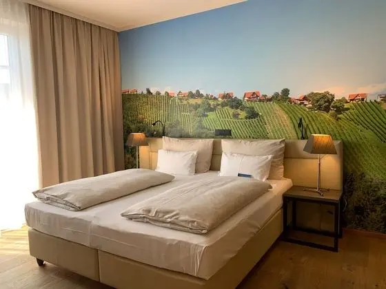 Tek Büyük Yataklı Oda, Balkon, Bahçe Manzaralı