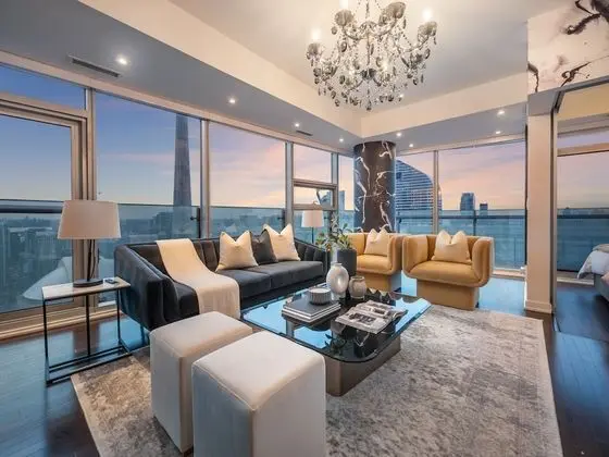 Luxury Apart Daire, 2 Yatak Odası, Balkon, Göl Manzaralı