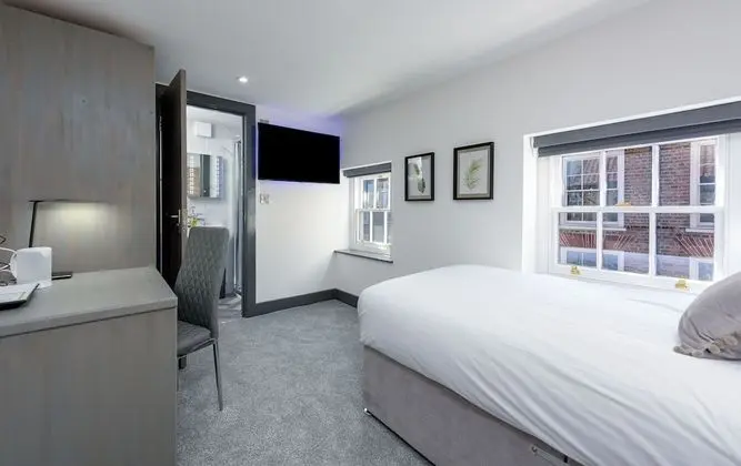 Deluxe Tek Büyük Yataklı Oda, Banyolu/Duşlu