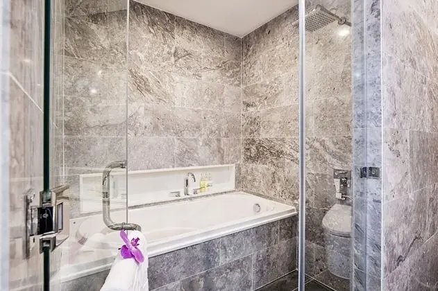 Deluxe Tek Büyük Yataklı Oda, Küvet, Şehir Manzaralı