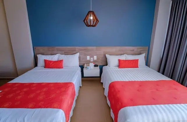Standard Room, 2 Double Beds, No view