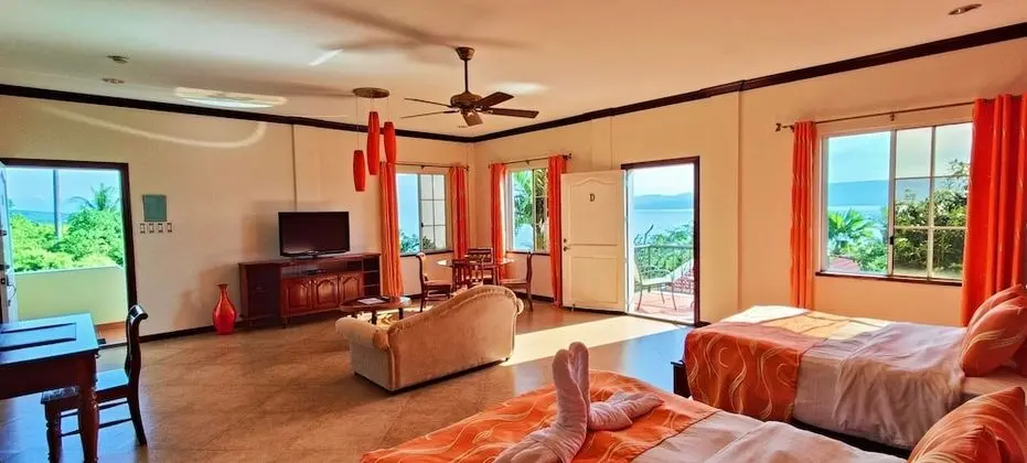 Deluxe Süit, 2 Büyük (Queen) Boy Yatak, Deniz Manzaralı