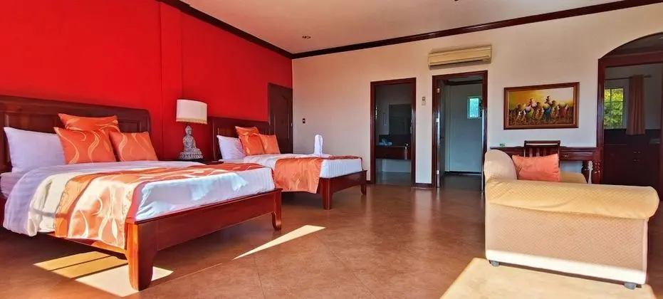 Deluxe Süit, 2 Büyük (Queen) Boy Yatak, Deniz Manzaralı