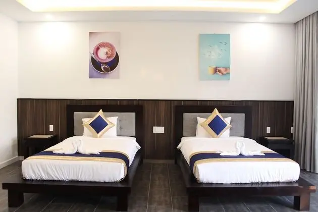 İki Ayrı Yataklı Oda, Plaj Manzaralı (Bungalow)
