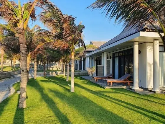 İki Ayrı Yataklı Oda, Plaj Manzaralı (Bungalow)