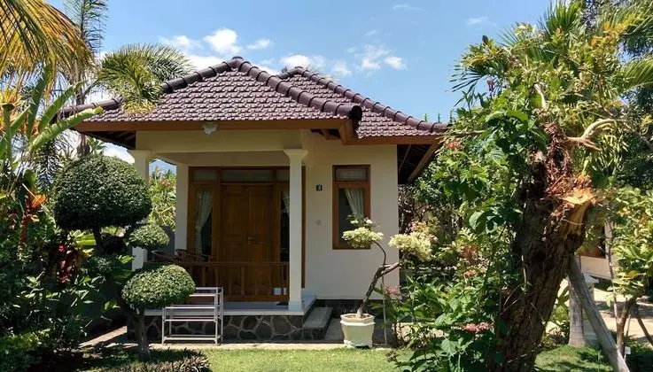 Deluxe Bungalov, Bahçe Manzaralı