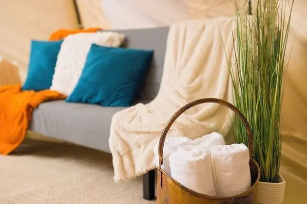 Luxury Çadır (Yellowstone Lux Tent Sleeps 3 w/ King)