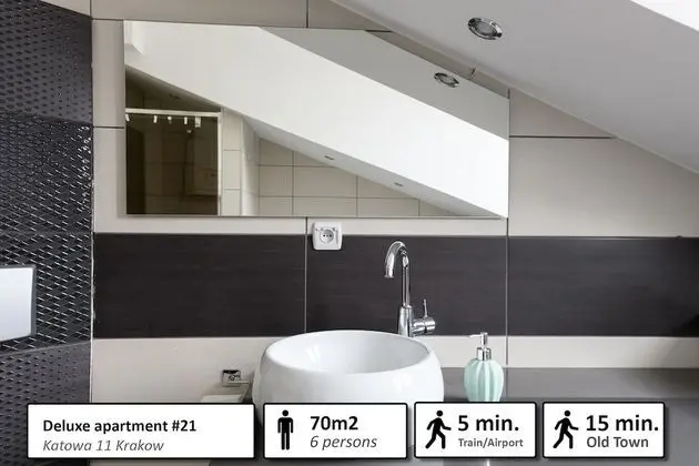 Deluxe Apart Daire, Birden Çok Yatak, Sigara İçilmez, Şehir Manzaralı