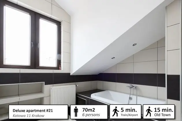 Deluxe Apart Daire, Birden Çok Yatak, Sigara İçilmez, Şehir Manzaralı
