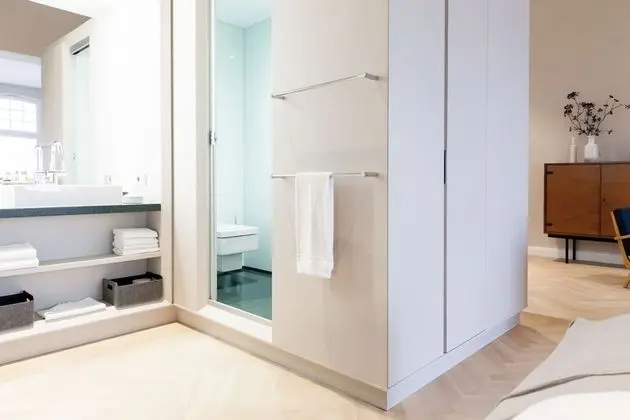 Deluxe Stüdyo, 1 En Büyük (King) Boy Yatak ve Çekyat, Veranda, Deniz Manzaralı