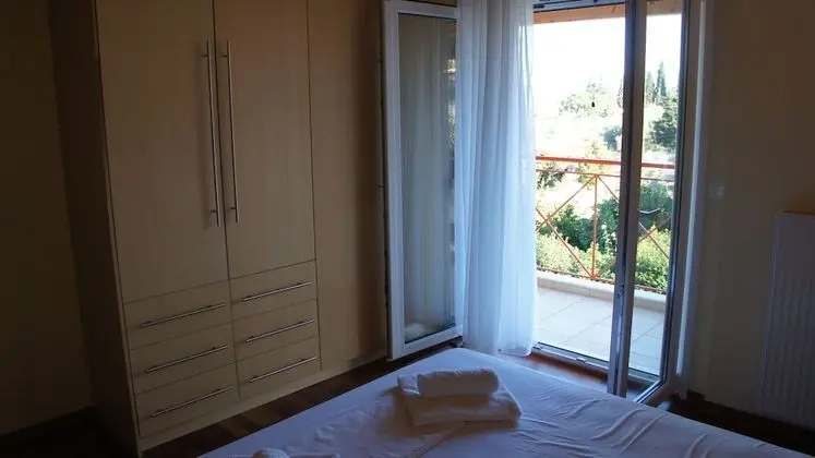 Villa, 3 Yatak Odası, Deniz Manzaralı (Voura)