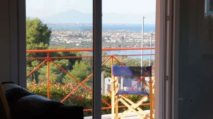 Villa, 3 Yatak Odası, Deniz Manzaralı (Voura)