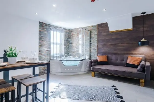 Luxury Apart Daire, Sıcak Su Havuzu (F3)