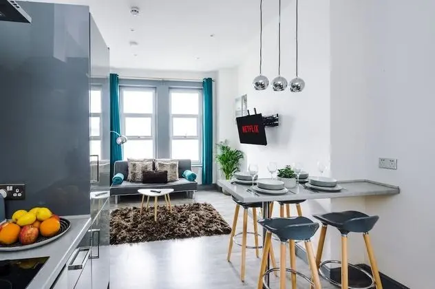 Luxury Apart Daire, Sıcak Su Havuzu (F2)