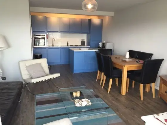 Luxury Çatı Katı Süiti (Penthouse), 2 Yatak Odası, Plaj Manzaralı, Denize Sıfır