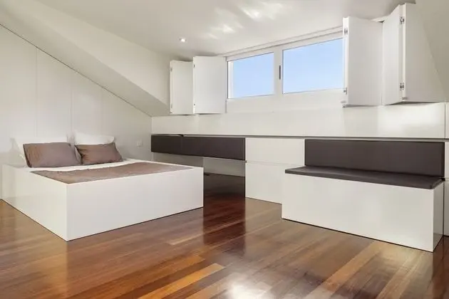 Oda, 2 Yatak Odası, Balkon