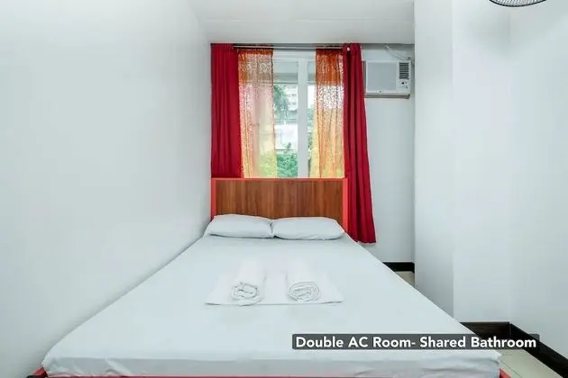 Double Aircon Room with Shared Bathroom