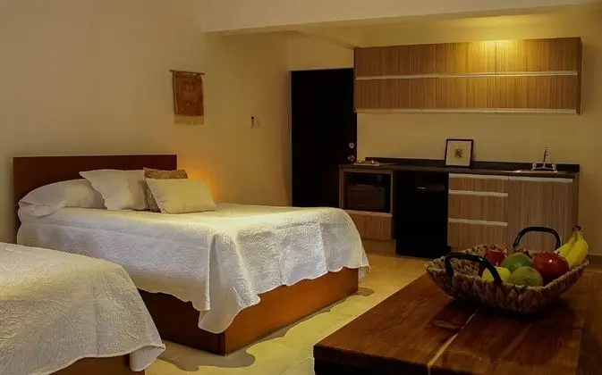 Deluxe Stüdyo, 2 Çift Kişilik Yatak, Küçük Mutfak