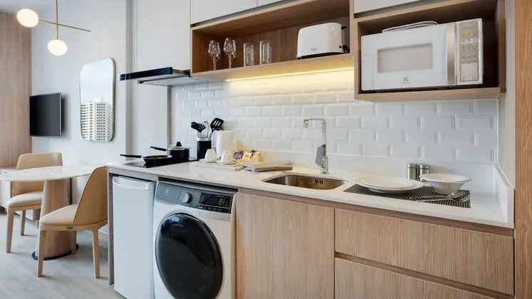 Stüdyo Süit, 2 Tek Kişilik Yatak, Mutfak (High Floor)
