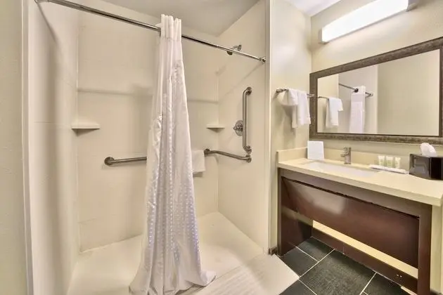 Süit, 2 Yatak Odası, Mutfak (Hearing, Roll-In Shower)