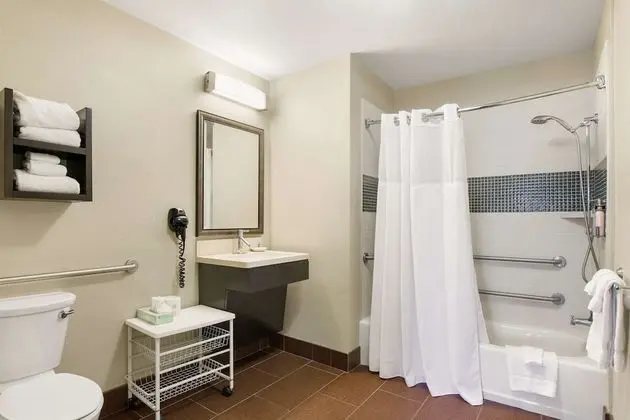 Stüdyo, 1 Büyük (Queen) Boy Yatak, Engellilere Uygun (Mobility Tub One Bedroom)