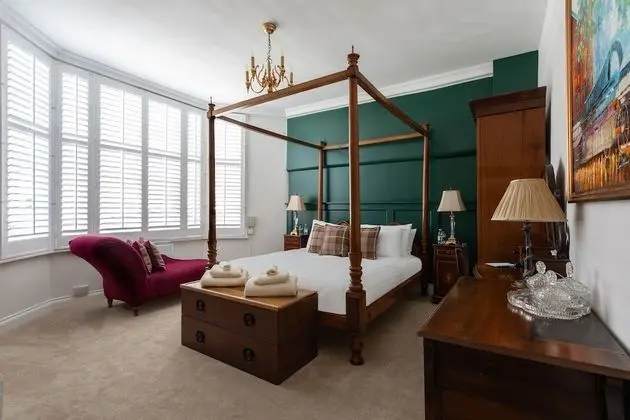 Deluxe Apart Daire, Banyolu/Duşlu (The Bright Suite)