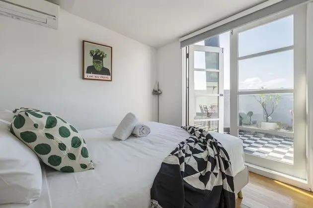 Design Apart Daire, 2 Yatak Odası, Veranda, Şehir Manzaralı
