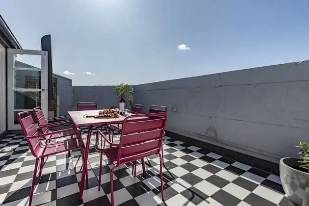 Design Apart Daire, 2 Yatak Odası, Veranda, Şehir Manzaralı