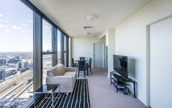 Deluxe Apart Daire, 2 Büyük (Queen) Boy Yatak, 2 Banyolu, Şehir Manzaralı