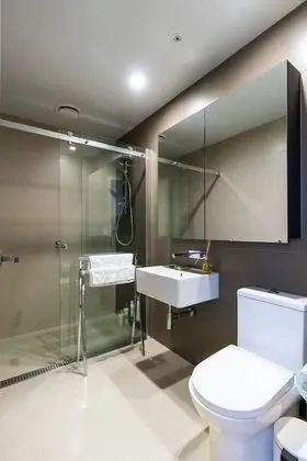 Deluxe Apart Daire, 2 Büyük (Queen) Boy Yatak, 2 Banyolu, Şehir Manzaralı