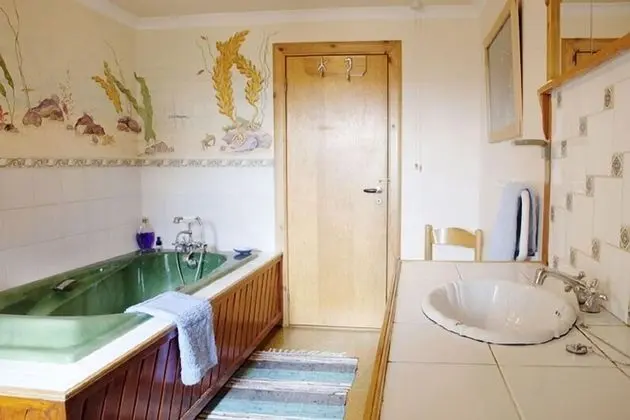 Kır Evi, 1 Çift Kişilik Yatak, Deniz Manzaralı, Plaj Kenarı (The Byre -Self Catering Cottage )
