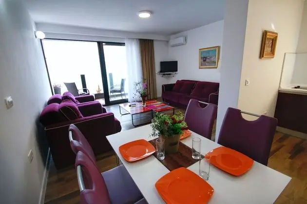 Deluxe Apart Daire, 1 Yatak Odası, Deniz Manzaralı, Denize Sıfır (2)