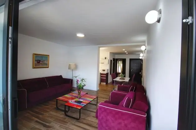 Deluxe Apart Daire, 1 Yatak Odası, Deniz Manzaralı, Denize Sıfır (2)