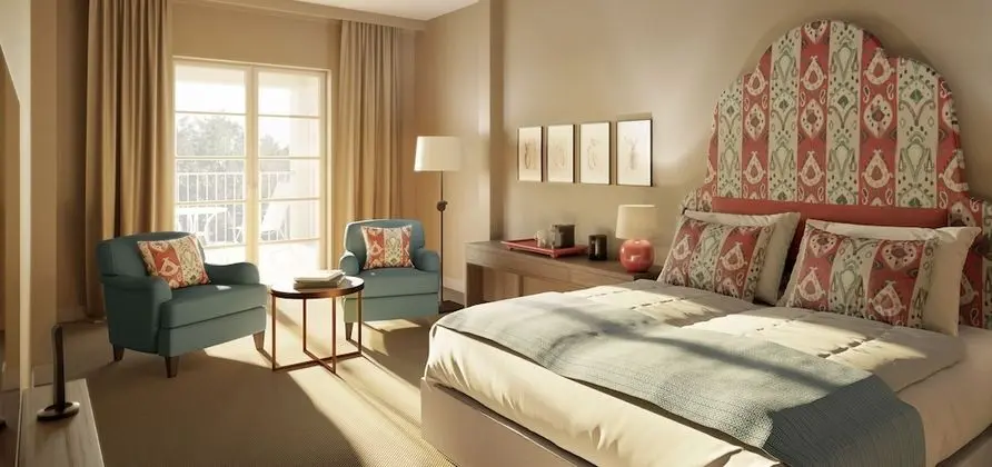Classic Tek Büyük Yataklı Oda, Balkon, Park Manzaralı