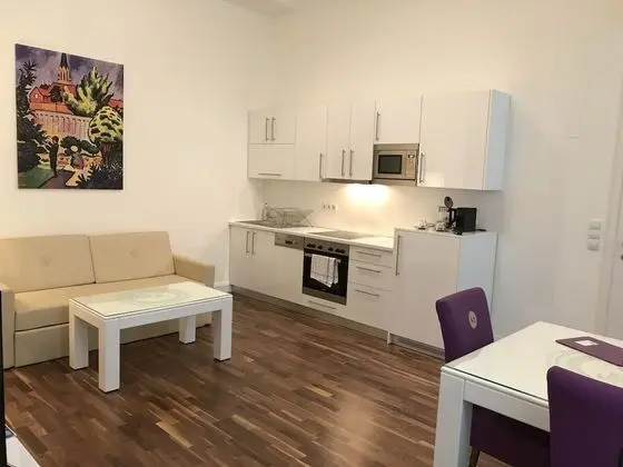 City Apart Daire, 1 Büyük (Queen) Boy Yatak ve Çekyat, Sigara İçilmez, Mutfak