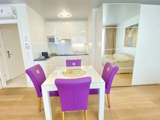 Comfort Apart Daire, 1 Büyük (Queen) Boy Yatak ve Çekyat, Balkon
