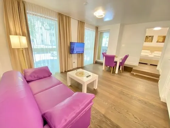 Comfort Apart Daire, 1 Büyük (Queen) Boy Yatak ve Çekyat, Balkon